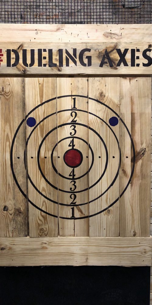 Axe Throwing Gallery The Dueling Axes 